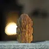 Arbol de Agarwood de Qin'an Artesanía en Relieve Patrón de Bronce Tallado Colgante de Marca Colgante Estilo Chino Pieza de Mano Wenwan Collar