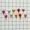 Velas con Forma de Corazón y Estrella Sin Humo Cera de Soja de Grado Alimenticio Decoración para Fiesta de Primer Cumpleaños de Bebé Decoración para Topper de Pastel Venta al por Mayor