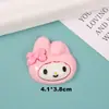 Pegamento de Crema Kumi Negro de Dibujos Animados DIY Funda para Teléfono Pegatina para Refrigerador Pegatina para Vaso de Agua Accesorios para el Cabello Pasador Joyería de Resina Accesorios