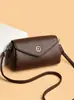 Bolsa de Ombro Único Modelo Novo 2026, Bolsa Quadrada Pequena Simples com Múltiplos Compartimentos, Bolsa Sanfonada Fashion, Bolsa Transversal Texturizada Versátil para o Dia a Dia para Mulheres