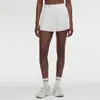 Falda de Tenis, Falda Corta Deportiva de Yoga de Secado Rápido, Falda de Dos Piezas con Forro Interior, Bolsillos, Levanta Glúteos, Antideslizante, Falda de Golf