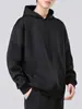 Nuevo conjunto de algodón de sudadera y pantalones jogger gruesos, casual de corte holgado, chaqueta con capucha forrada de forro polar para otoño e invierno, pantalones deportivos unisex