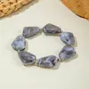 Pulsera Bohemia Irregular de Acrílico Retro Europea y Americana Colorida, Accesorio de Mano Personalizado con Diseño Único