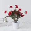 Nova Flor Artificial Amazon Cruzamento Simulação Planta Verde Simulação Dente-de-leão Decoração Externa Decoração Simulação Bonsai