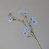 Color de primavera pequeña flor fresca artificial flor de seda pequeña floral crisantemo 12 cabezas clemátide hogar boda fotografía moderno minimalista