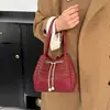 Bolsas de Moda Tendência para Mulheres Inverno 2025 Nova Bolsa Transversal com Corrente Design de Nicho Bolsa Saco Estilo de Rua