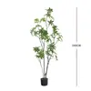 Árbol de Dinero Artificial Grande de Piso Planta Verde Falsa Bonsái para Decoración de Interiores de Oficina y Centro Comercial Arreglos y Proyecto Decoración Suave