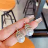 Brincos Taran Coroa Diamante Pérola alta qualidade nova moda requintados alta qualidade celebridade online brincos para mulheres