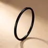 Anillo de Acero Inoxidable para Mujer Todo Fósforo Estilo Francés Plateado ins Niñas Simple Muy Delgado 18K Nuevo Anillo de Acero de Titanio