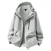 Chaqueta Deportiva Fina para Senderismo, Chaqueta Cortavientos para Senderismo al Aire Libre, Ropa de Trabajo, Chaqueta Impermeable, Hecha a Medida