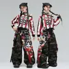 Traje de actuación de jazz para niñas, traje elegante de hip-hop para niñas, disfraz de escenario de street dance jazz para niños