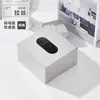 Caja de Pañuelos de Acero Inoxidable Negra sin Taladro para Escritorio, Encimera, Sala de Estar, Baño y Almacenamiento de Papel Higiénico