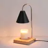 Luminária de Aromaterapia Transfronteiriça, Luminária Derretedora de Cera, Luminária Derretedora de Velas, Luminária de Mesa para Quarto ao Lado da Cama, Temporizador com Dimerização, Arte em Madeira, Aromaterapia sem Chama