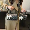 2025 Nueva Moda Casual Casual Estampado Dibujos Animados Gran Capacidad Bolso de Hombro Cruzado Bolso de Mano Bolso Boston Mujer