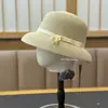 Chapéu de Palha Estilo Hepburn com Laço para Mulheres, Elegante e Estiloso, Chapéu de Palha Estilo Pescador com Proteção Solar, Chapéu de Sol Estilo Férias na Praia