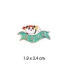Broche Inspirador Panda do Exame Bênçãos da Temporada de Formatura para o Sucesso na Lista Dourada Insígnia de Metal Presente de Formatura