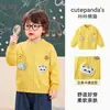 Roupa infantil Kaka Panda, cardigã 100% algodão, jaqueta para meninos, conjunto de outono para meninas, blusa de outono para bebê, roupa para bebês