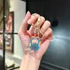 Celebridad de Internet Creativa Longbao Llavero Lindo Adornos Lindos Muñeca Corazón de Niña Colgante para Bolso Llavero Pequeño Regalo