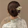 Horquilla Vintage Nuevo Antiguo Chino de Alta Gama Cabeza Sur Corea Elegante Hanfu Horquilla Coreana Accesorios para el Cabello de Metal para Mujeres