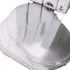 Borda de bolo de lasanha triangular transparente dura Mu Si Junta de bolo de aniversário Peça de corte de borda de rolo West Point 8 polegadas 6 polegadas