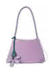 Bolso de mano casual de gran capacidad con patrón tejido vintage, elegante 2026 nueva bolsa de verano casual de lujo ligero para mujer bajo el brazo