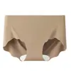 Pantaletas de Mujer 7A Sin Costuras con Entrepierna Extendida para Todas las Estaciones, Body de Yoga tipo Cadera de Durazno, Bragas de Algodón Puro con Entrepierna de Media Cintura