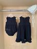 Ropa para Niños Jenny Otoño Bebé Estilo Hepburn Romper Vestido de Moda para Niñas con Lazo