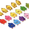 En Stock Parches de Tela de Patito Amarillo de Tiktok Parches Bordados para Ropa Infantil Pato de Dibujos Animados 2026 Modelo Nuevo
