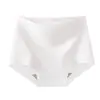 Ropa Interior de Algodón Puro de Color Sólido para Mujer Modelo Nuevo 2025 Clase A Algodón Puro Antibacteriano Entrepierna Sin Costuras Calzoncillos Tipo Boxer para Mujer Ropa Interior Sin Costuras