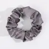 Xuxinha de Cetim Alta Elasticidade Simples Versátil Cor Sólida Xuxinha Grande Moda Toque de Luxo Xuxinha Feminina Atacado