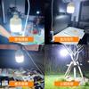 Lâmpada Recarregável LED Super Brilhante Feira Noturna Barraca de Rua Luz de Mesa com Clipe Suporte Fixo Iluminação Portátil para Exterior