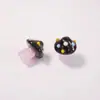 Punto de Ola Linda Hongo Perlas Esmaltadas Pulsera Collar de Perlas de Hongo Material Hecho a Mano DIY Punto de Ola Hongo Ryukyu
