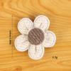 Otoño e invierno nuevo cabeza de oso pardo pasta de tela lazo DIY material hecho a mano tocado calzado ropa accesorios accesorios