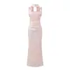 Atacado Fabricante de Roupas Femininas Transfronteiriço 2025 Novo Estilo Europeu e Americano Elegante Sexy Hot Girl Vestido Corset com Alça de Espaguete