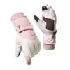 Guantes de Esquí para Hombres y Mujeres, Compatibles con Pantalla Táctil de Invierno, Calientes, Engrosados, Impermeables para Ciclismo, Paseos al Aire Libre, Guantes de Algodón Antideslizantes, Estilo Ins