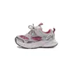 Zapatos Chunky para Niños 2026 Otoño Nuevo Estilo Suela Suave Antideslizantes Zapatos Deportivos Malla Transpirable Zapatos Individuales para Niña Niño