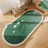 Imitación Cachemira Expresión Divertida e Interesante Alfombra de Noche Dibujo Animado Dormitorio Principal Noche Vestidor Alfombra de Piso Tatami Alfombra para Ventana Mirador