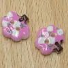Botones de resina coloridos con estampado de dibujos animados, dos ojales, botones cosidos a mano para ropa infantil, venta al por mayor de accesorios para cárdigans y suéteres
