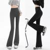 Calças de tubarão primavera e outono usam leggings pretas de cintura alta slim fit femininas outono yiwu atacado micro leggings largas