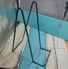Suporte de Mesa em Ferro Forjado Espesso em Forma de N Porta-Retratos de Mesa Álbum de Medalhas Certificados Suporte de Armazenamento de Metal