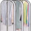 Funda Transparente para Armario Colgante, Tela a Prueba de Polvo para Ropa, Funda para Abrigos y Trajes, Exportación Transfronteriza, A Prueba de Polvo y Humedad