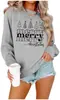 Suéteres Navideños para Mujer Uk Sudaderas Navideñas Xmas Ho