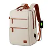 Mochila Transfronteiriça para Homens, Moda Casual Versátil Simples para Viagem, Mochila Escolar para Estudantes Universitárias, Bolsa para Laptop