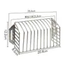 Ah Drenaje Lineal de Acero Inoxidable Drenaje Lateral Drenaje de Piso para Tejado Balcón Tubería de Alcantarilla Filtro de Malla Cubierta Anti-Obstrucción con Hojas Cubierta Anti-Ratas