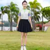 Traje de Uniforme para Estudiante de Preparatoria, Estilo Universitario Uniforme de Clase para Foto de Graduación de Estudiante de Secundaria, Ropa para Ceremonia de Apertura de Reunión Deportiva de Verano Nuevo Estilo
