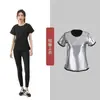 Traje de Chándal Transfronterizo Traje Pantalones Deportivos de Chándal Pantalones de Chándal de Cinco Puntos Pantalones de Chándal Pantalones de Chándal para Mujer Correr Fitness Yoga