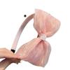 Diadema para el cabello de niña, Princesa, Accesorios para el cabello suelto, Lazo rosa bebé, Aro para el cabello a presión, Tarjeta para el cabello de niña, Tocado