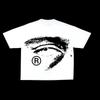 2024 top retro holgado de moda urbana deportiva y2k de hombre europeo y americano transfronterizo camiseta de manga corta para hombre y mujer