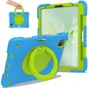 Funda Protectora de Silicona Anticaídas para iPad Infantil Adecuada para Tableta Apple Pro de 11 pulgadas Correa Pulsera Soporte Giratorio Aire