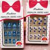 E049B pegatinas para uñas postizas con diamante + 12 piezas de uñas Nuevas uñas de uso corto de alta calidad se pueden usar repetidamente